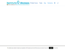 Tablet Screenshot of institutoataraxia.com